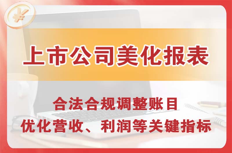 灵武上市公司美化报表